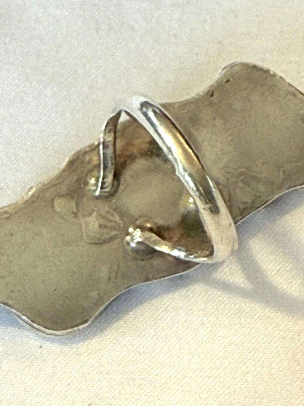 VINTAGE NAVAJO TURQUOISE RING 6 NATURAL BLUE GREEN GEMSTONE STERLING SILVER 12g - Picture 5 of 16